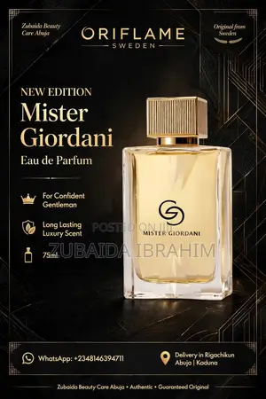 Original Oriflame Mister Giordani Man - Abuja`