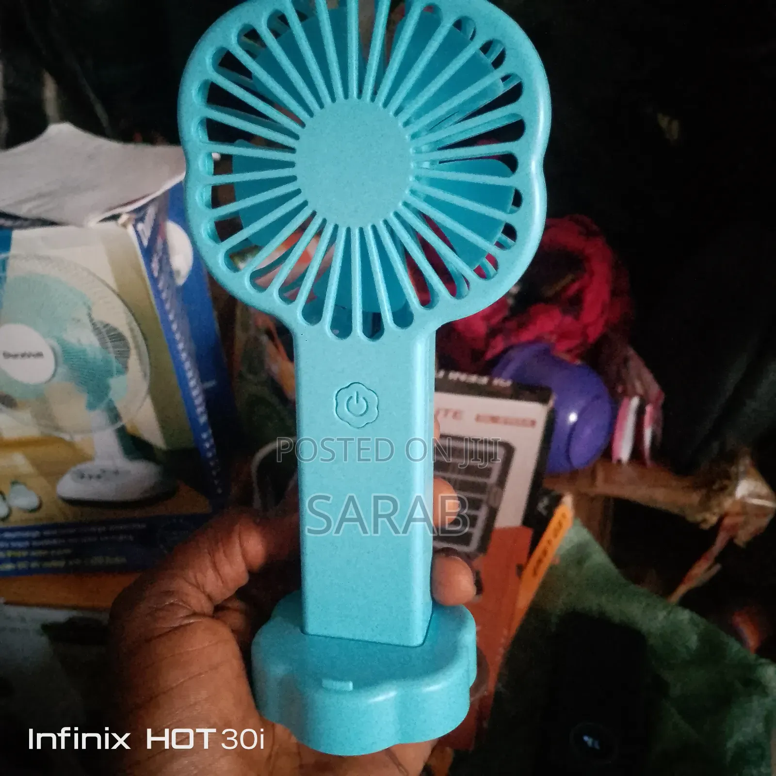 Plum Blossom Handheld Small Fan