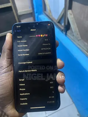 Apple iPhone XS 64 GB White