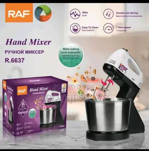 2L Raf Stand Mixer With Stainless Bowl 250watts