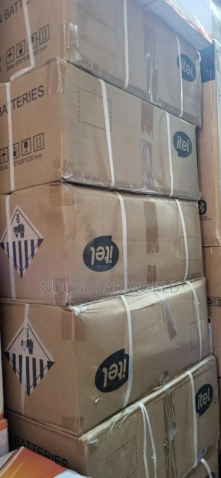 5Kw Itel Solar Lithium Iron Battery 51,2v