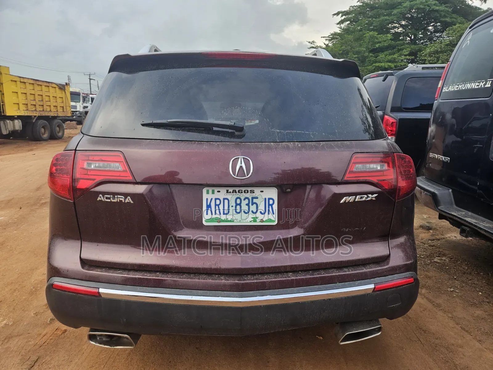 Acura MDX 2011 Red