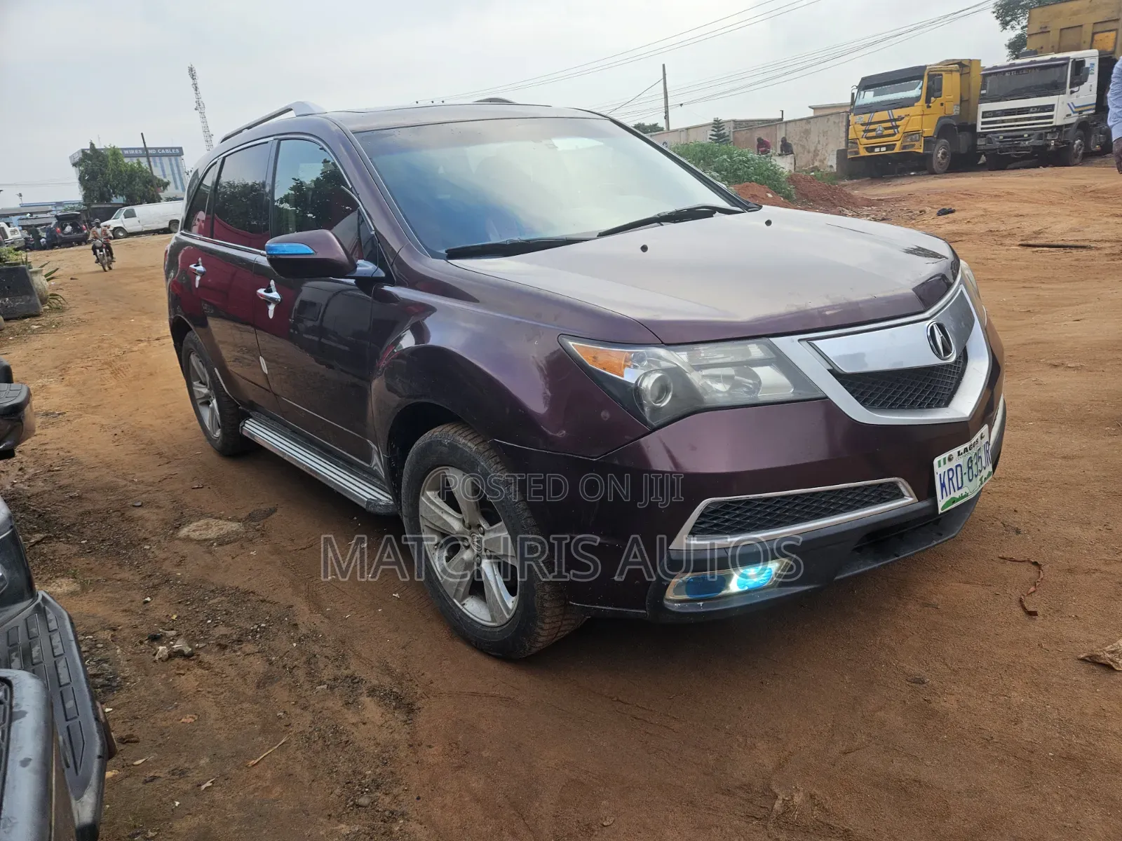 Acura MDX 2011 Red