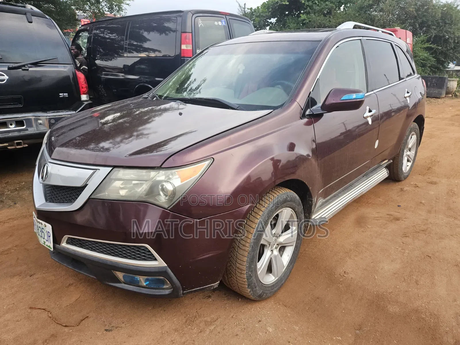 Acura MDX 2011 Red
