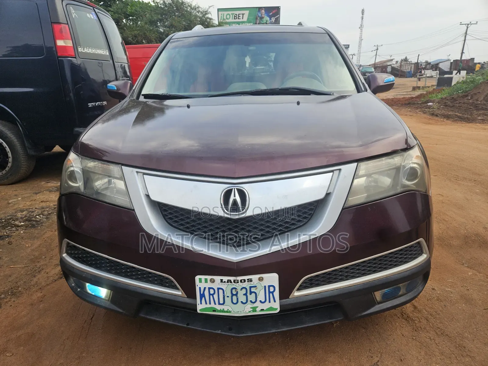 Acura MDX 2011 Red