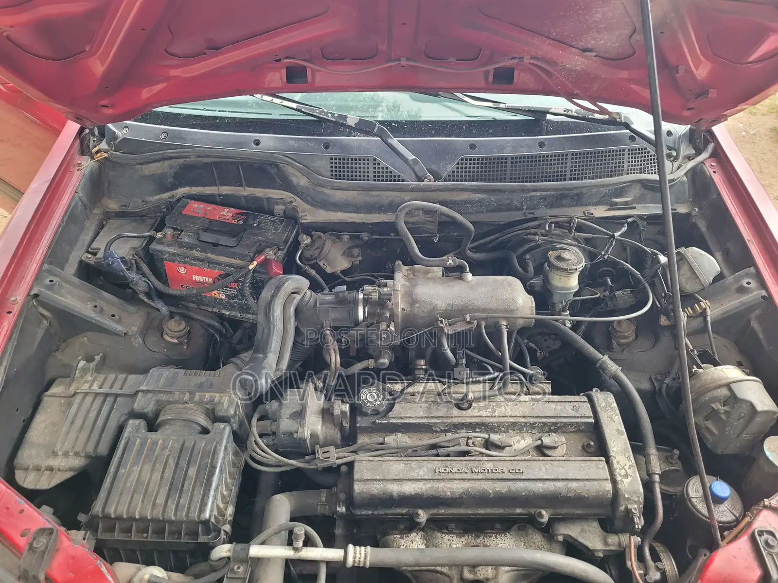 Honda CR-V 2003 Red