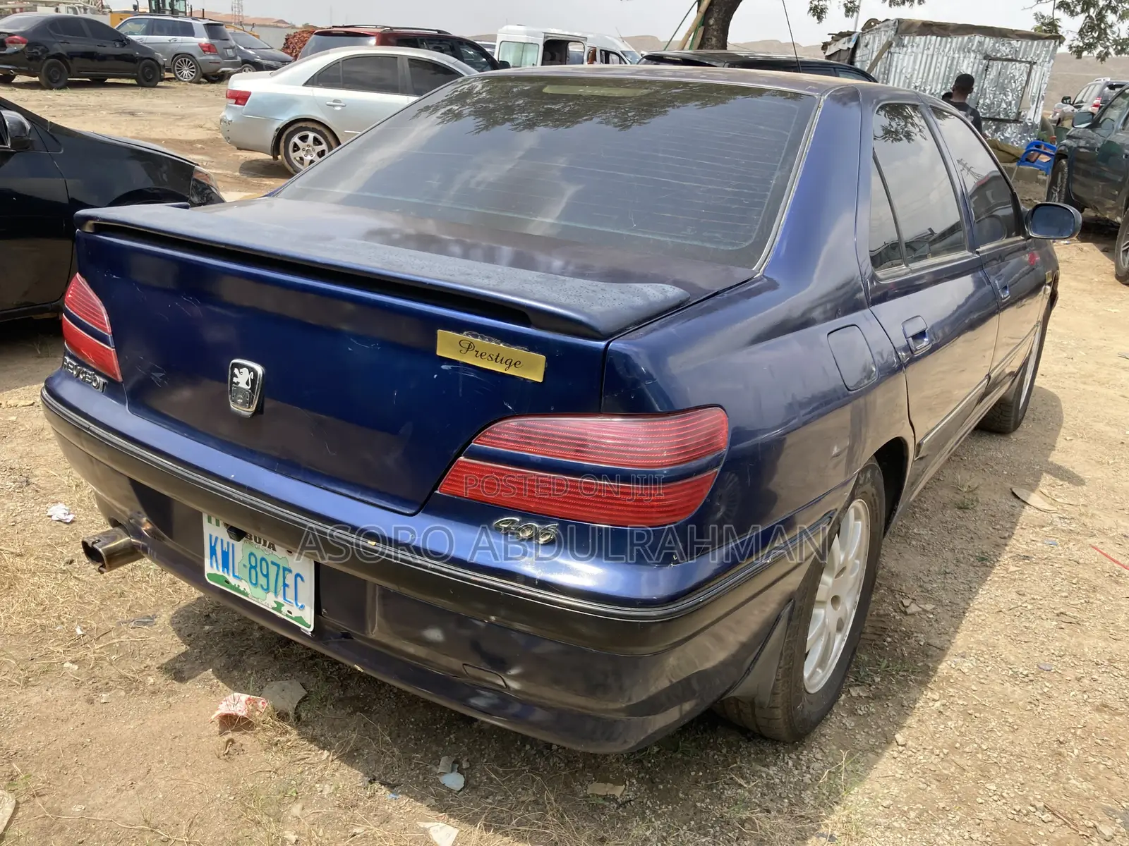 Peugeot 406 2005 Blue