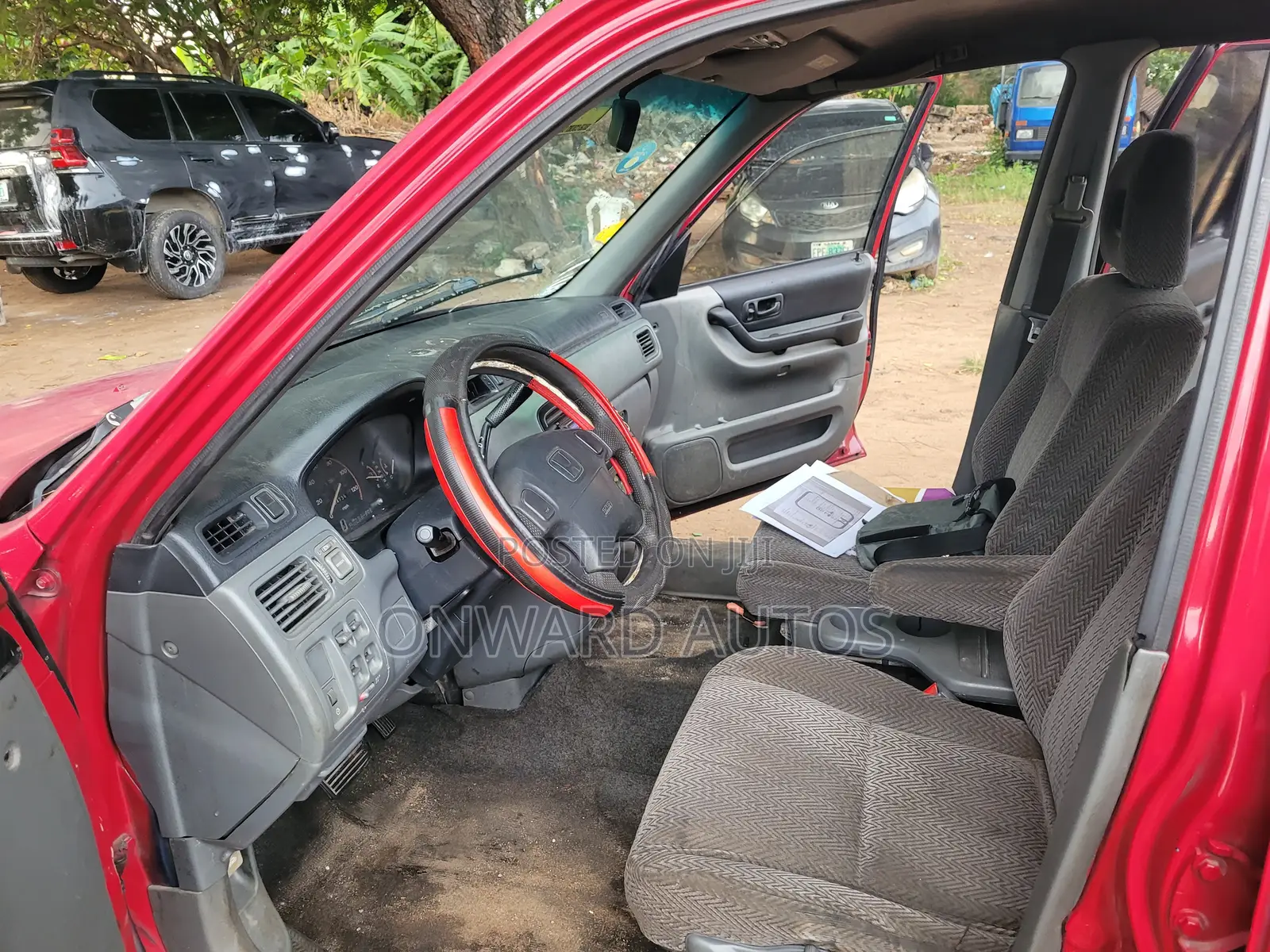 Honda CR-V 2003 Red