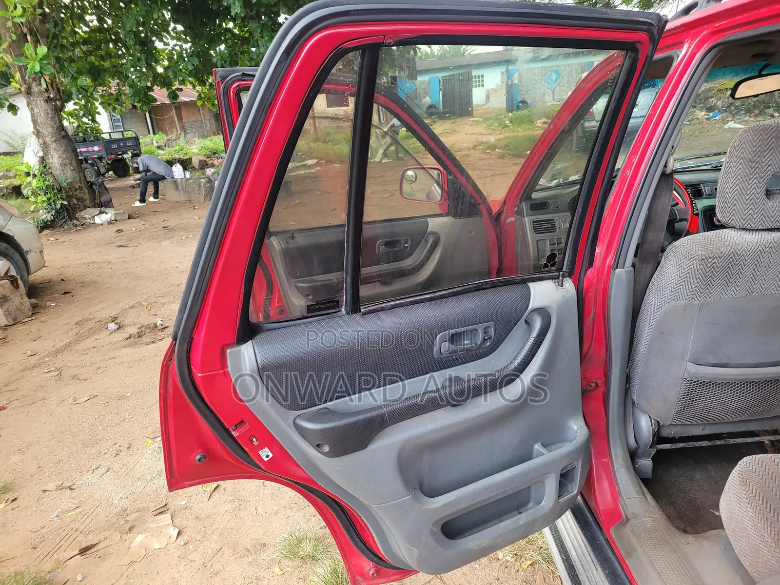 Honda CR-V 2003 Red
