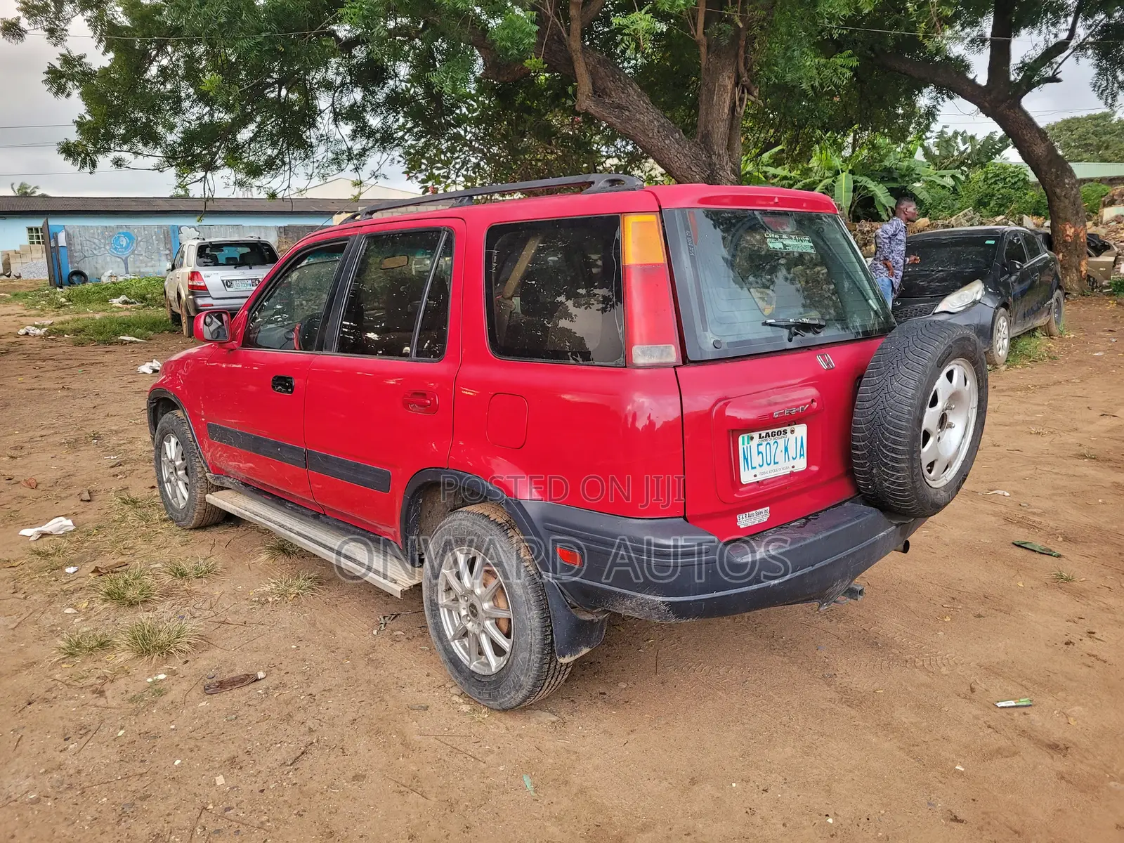 Honda CR-V 2003 Red