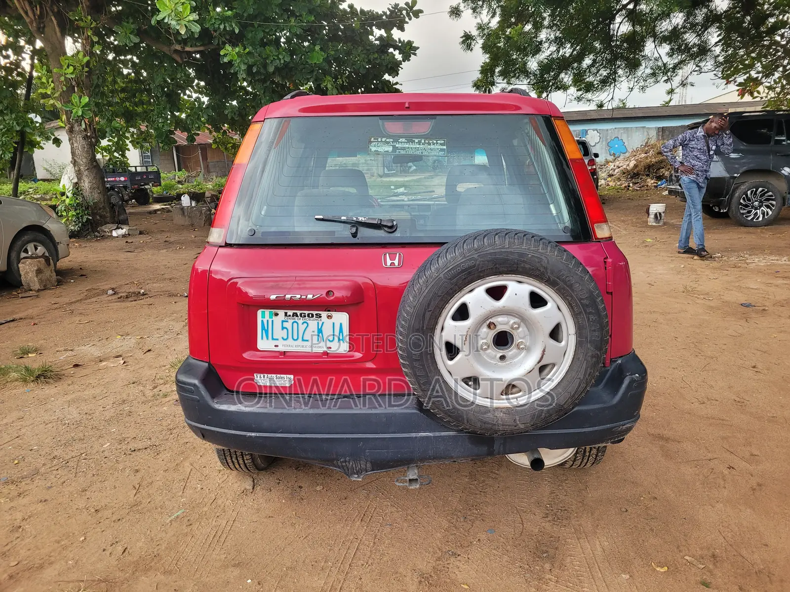 Honda CR-V 2003 Red