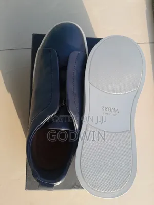 Zegna Triple Stitch Italian Designer Sneakers - Size 47