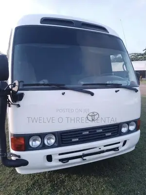 Toyota Coaster Bus Available for Hire