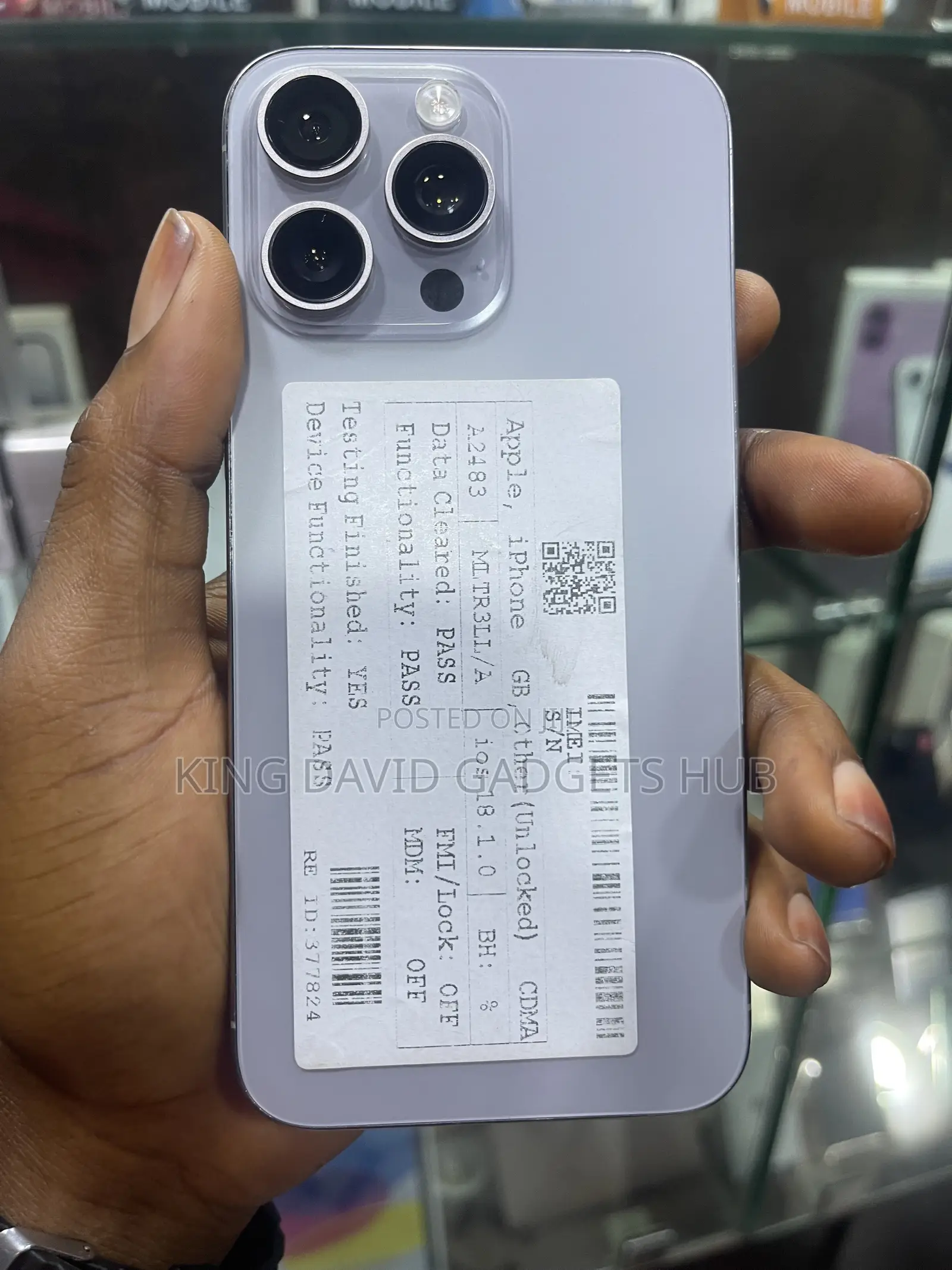 Apple iPhone 15 Pro Max 256 GB Silver