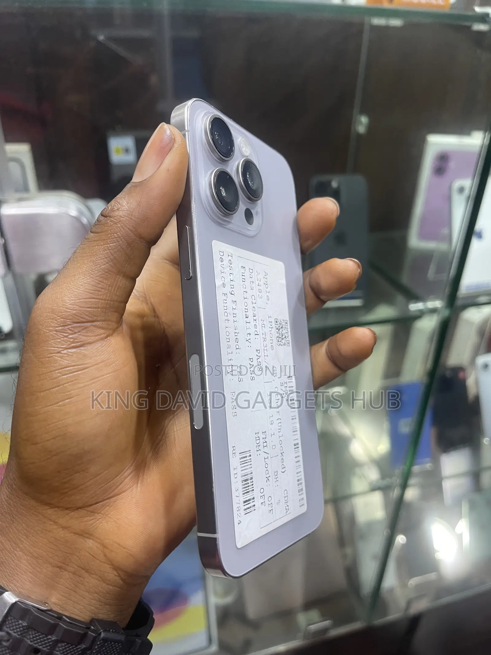 Apple iPhone 15 Pro Max 256 GB Silver