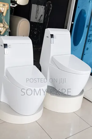 Automatic WC. Big Seat Automatic Toilet