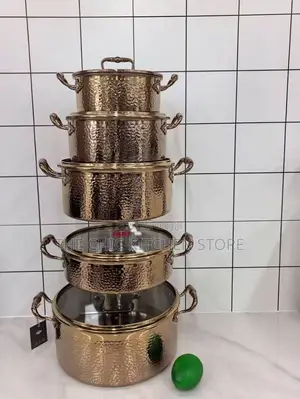 Luxury 10pcs UAKEEN Stainless Steel Cookware Set