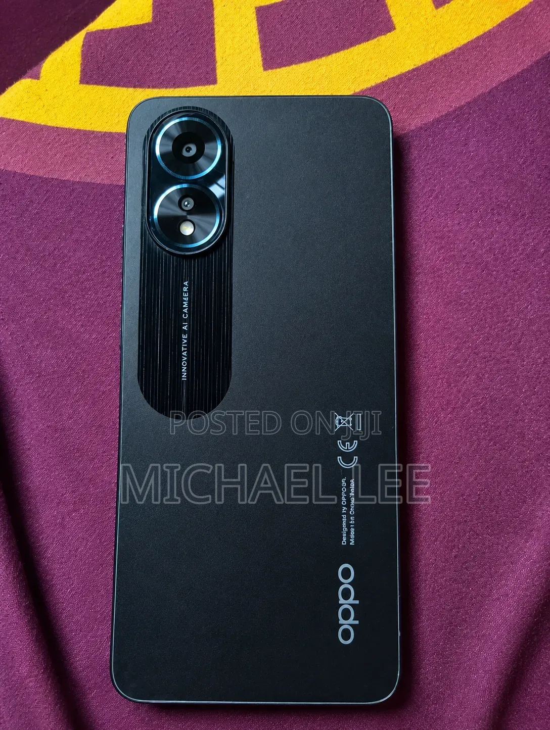 Oppo A18 64 GB Black