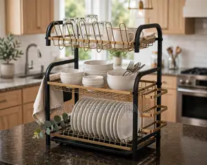 3-Tier Dish Rack