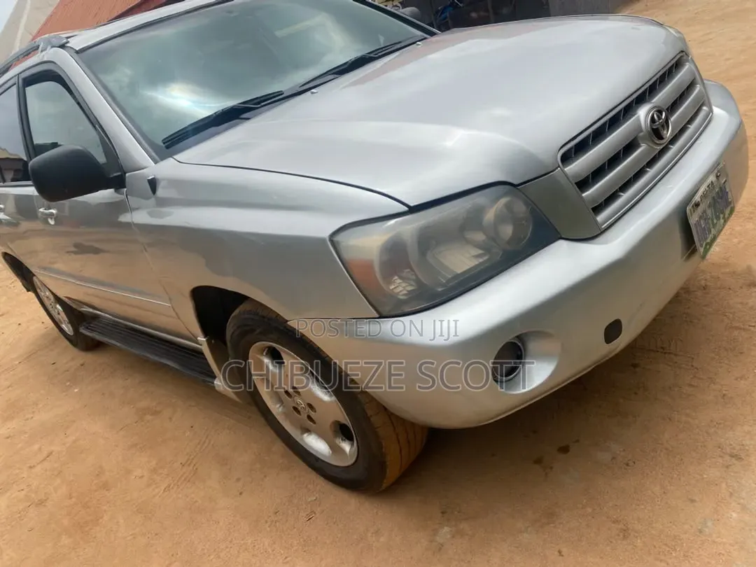 Toyota Highlander 4x4 2005 Silver