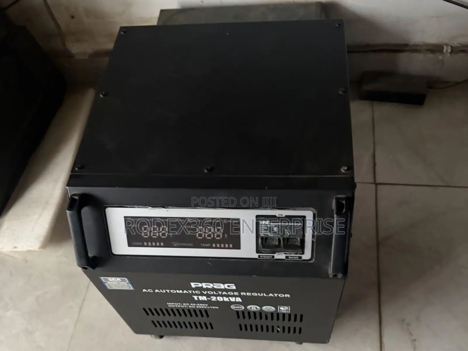 L20KVA Prag Voltage Stabilizer for Sale