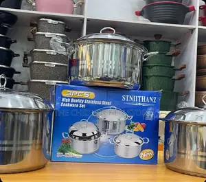 6pcs High Quality Stnithanz Stainless Steel Cookware Set