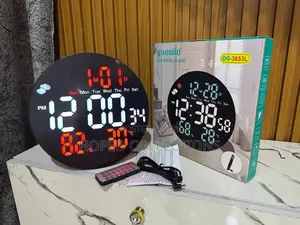 Digital Led Table and Wall Clock With Remot