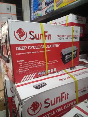 Sunfit 165ah 12v Dry Cell Batteries