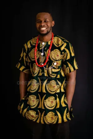 Original Isiagu Shirt for Men Wedding Party, Child Dedication Attire
