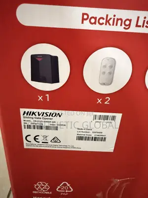 Ds-K3gl606wx-We Hikvision Automatic Sliding Gate Machine 600kg