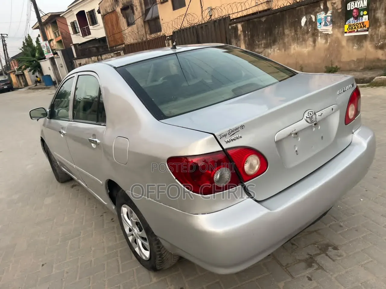 Toyota Corolla 2005 Silver
