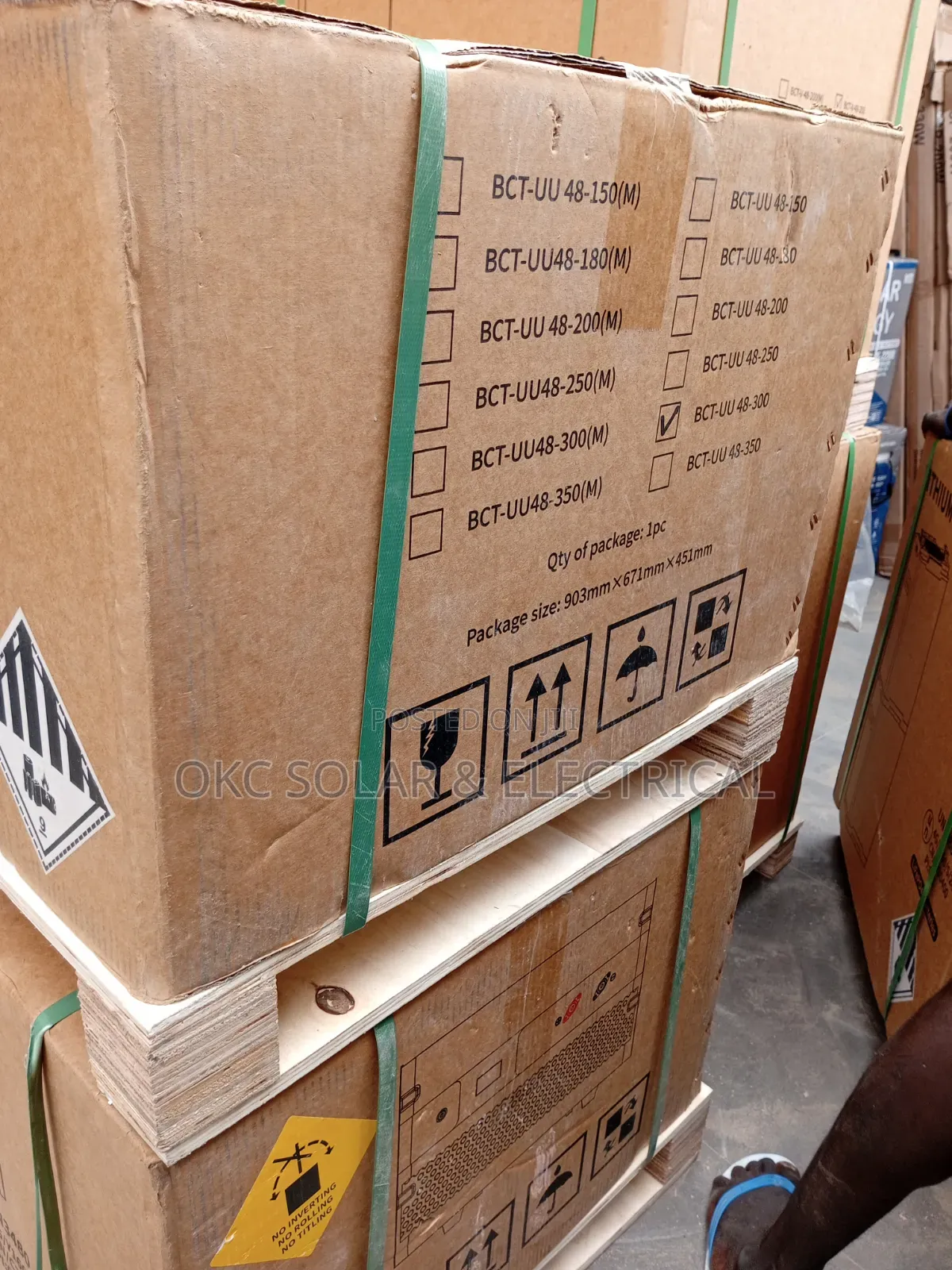10kwh Blue Caborn Lithium Battery