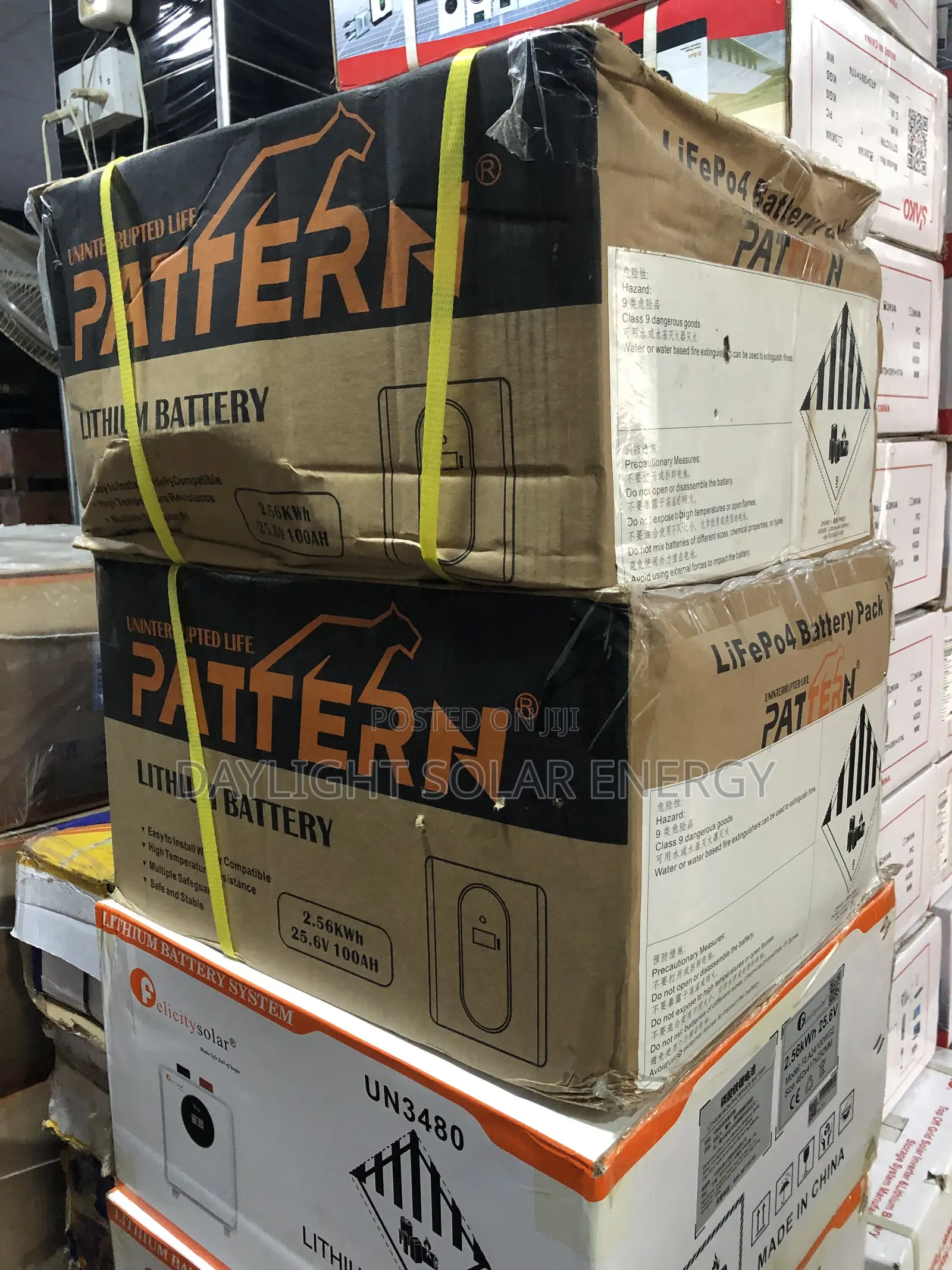 2.5kwh PATTERN Lithium Battery 24V