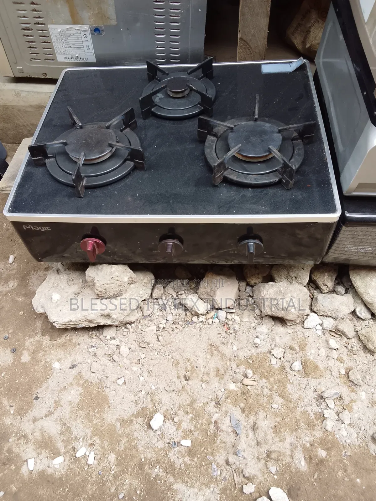 Original 3 Burner Gas Cooker