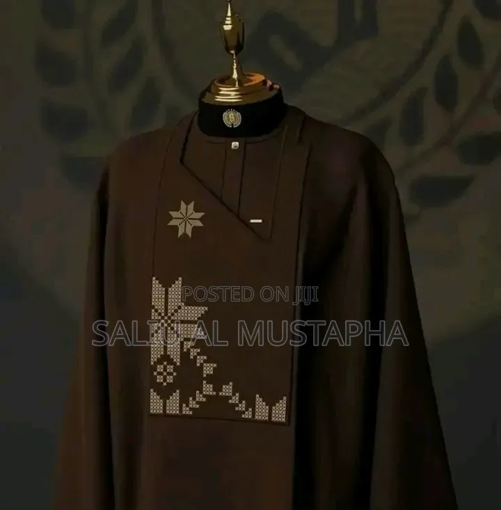 Luxury Agbada Monogram