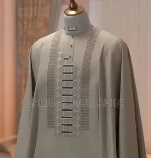 Luxury Agbada Monogram