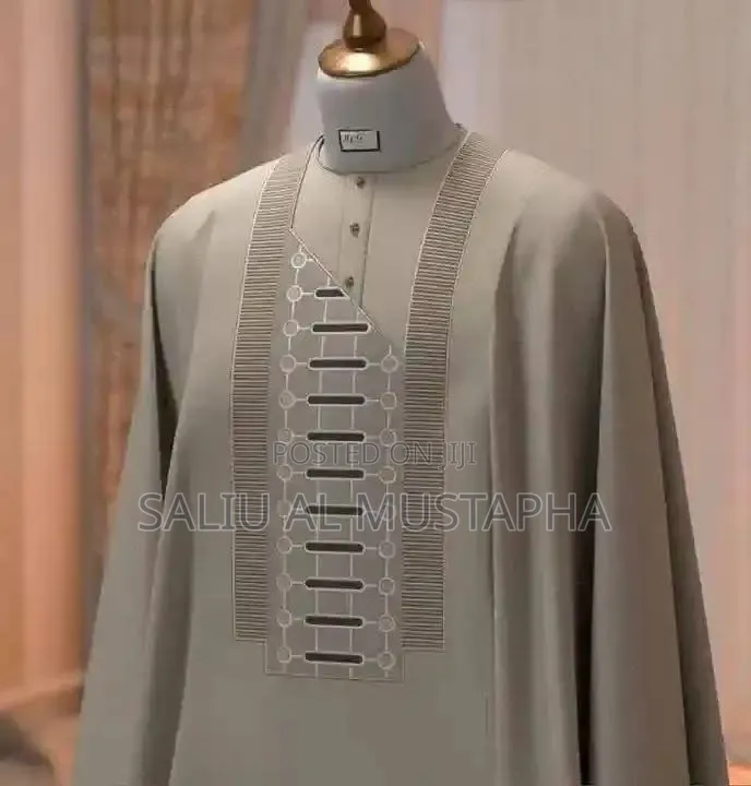 Luxury Agbada Monogram