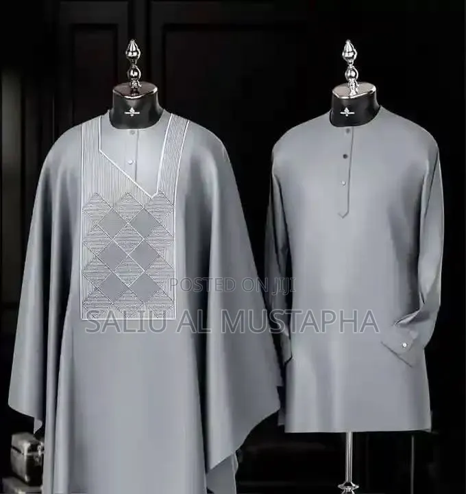 Luxury Agbada Monogram