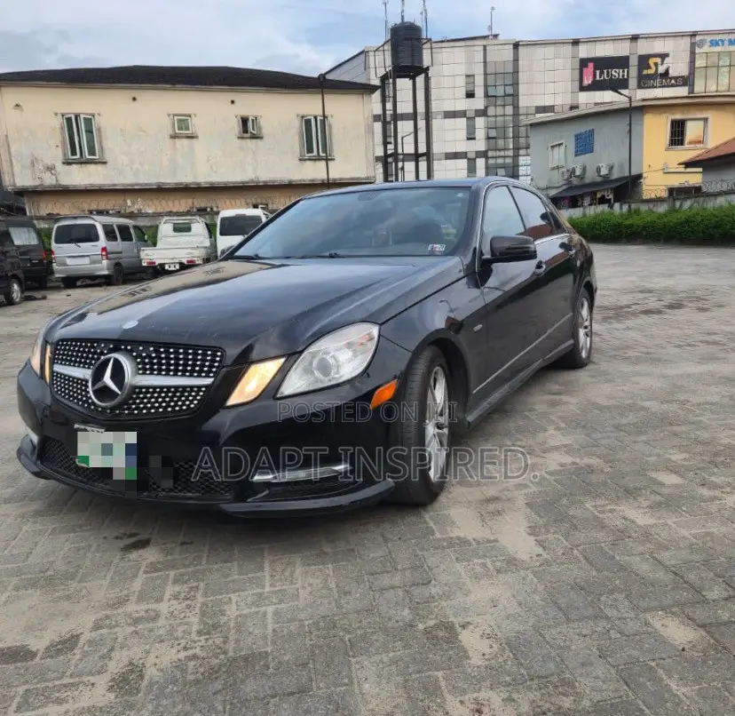 Mercedes-Benz E350 2012 Black