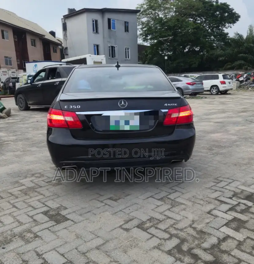 Mercedes-Benz E350 2012 Black