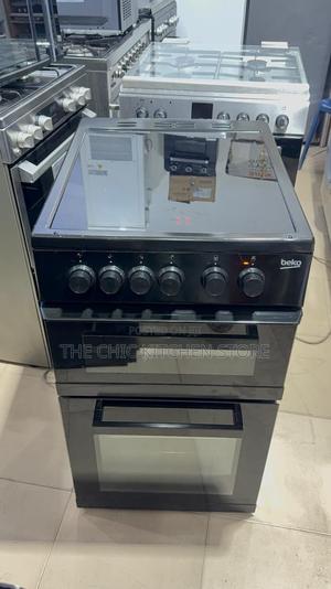 4burner 60by50 Industrial Electric Cooker With Double Oven & Grill