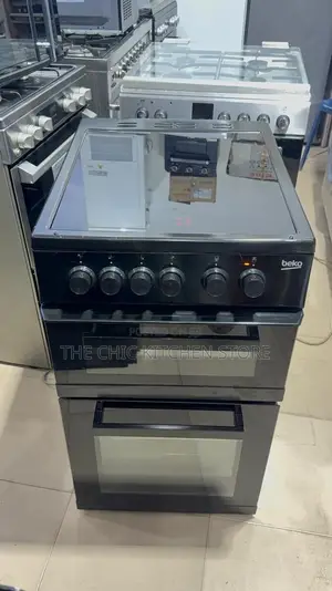 4burner 60by50 Industrial Electric Cooker With Double Oven & Grill