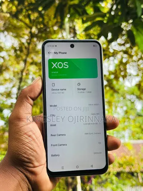 Infinix Hot 50i 128 GB Blue