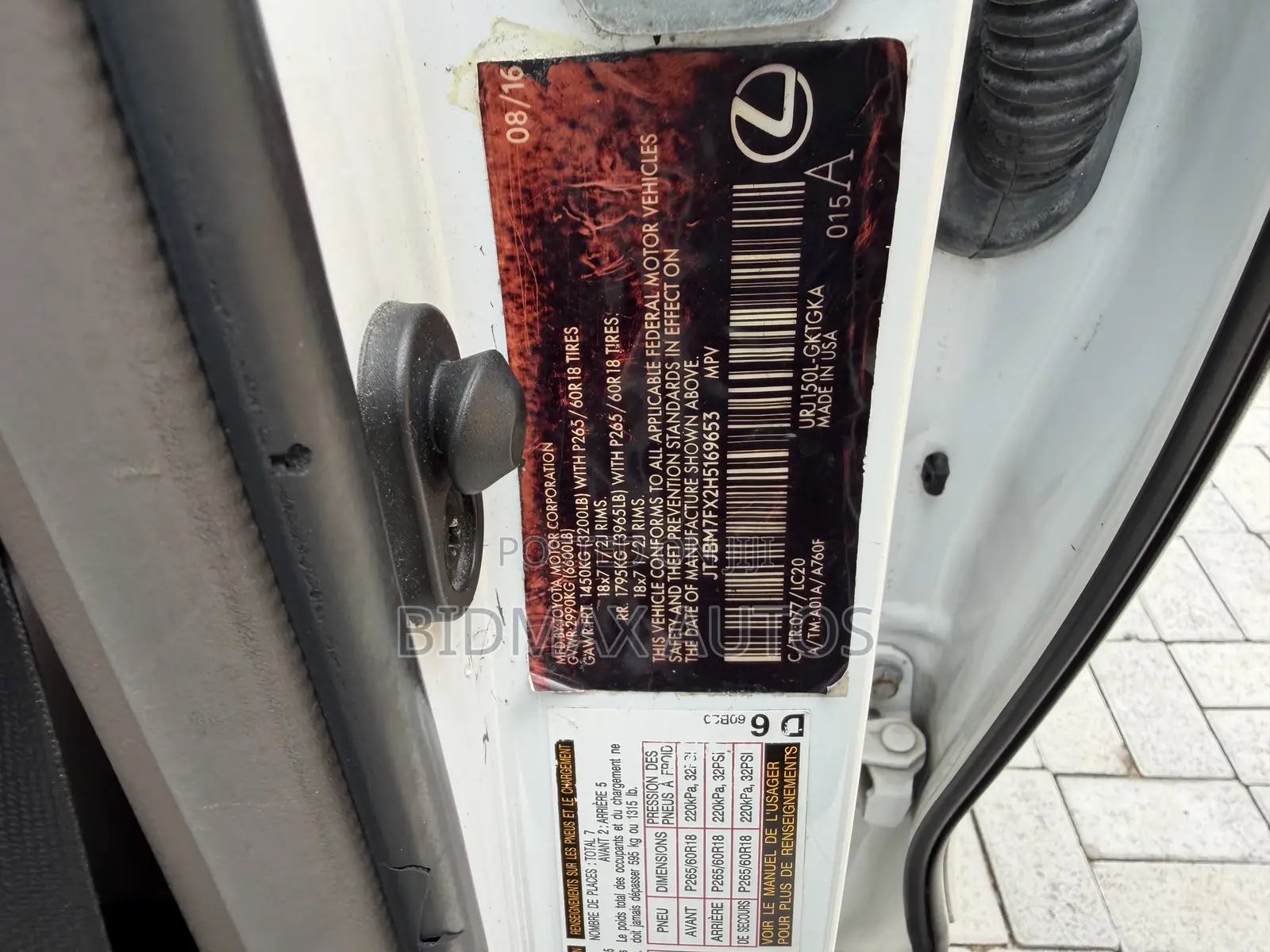 Lexus GX 460 Luxury 2017 White