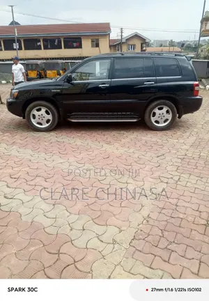 Toyota Highlander Limited V6 4x4 2007 Black