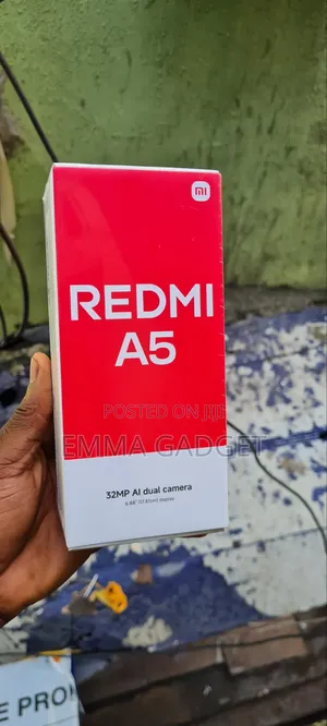 New Xiaomi Redmi A5 4G 128 GB Black