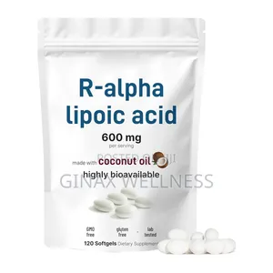 R-Alpha Lipoic Acid (600mg, 120 Softgels)