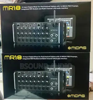 Midas Mr18 - 18 Input Digital Mixer