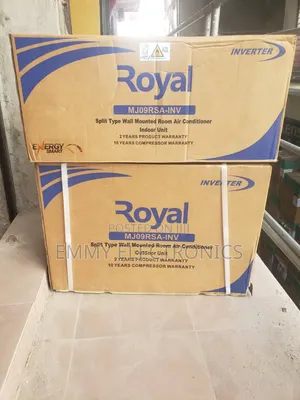 Royal Inverter Air Conditioner Brand New 1hp