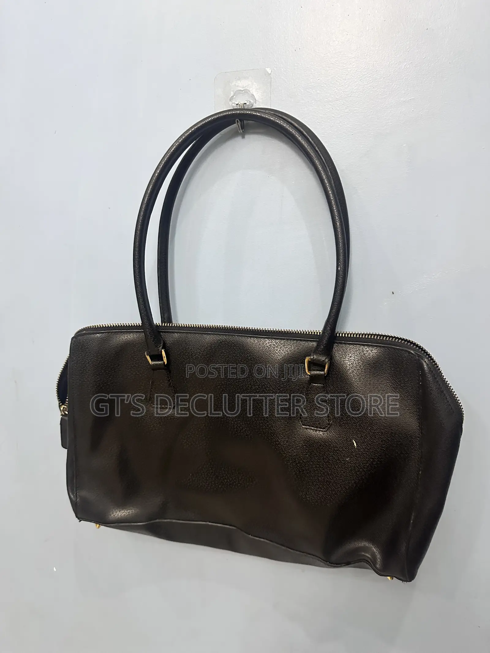 Black Causal Hand Bag